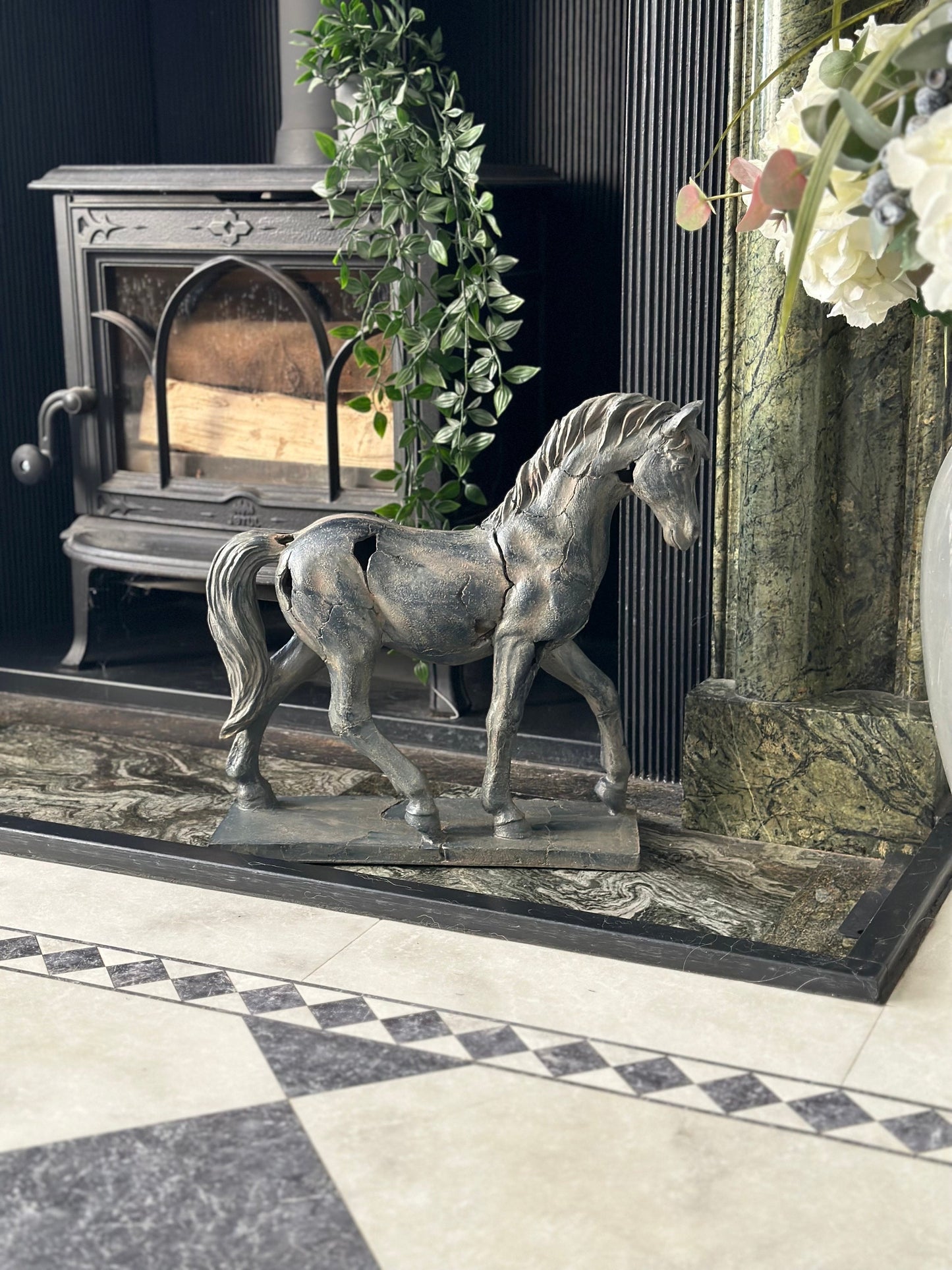 Antique Horse Statue