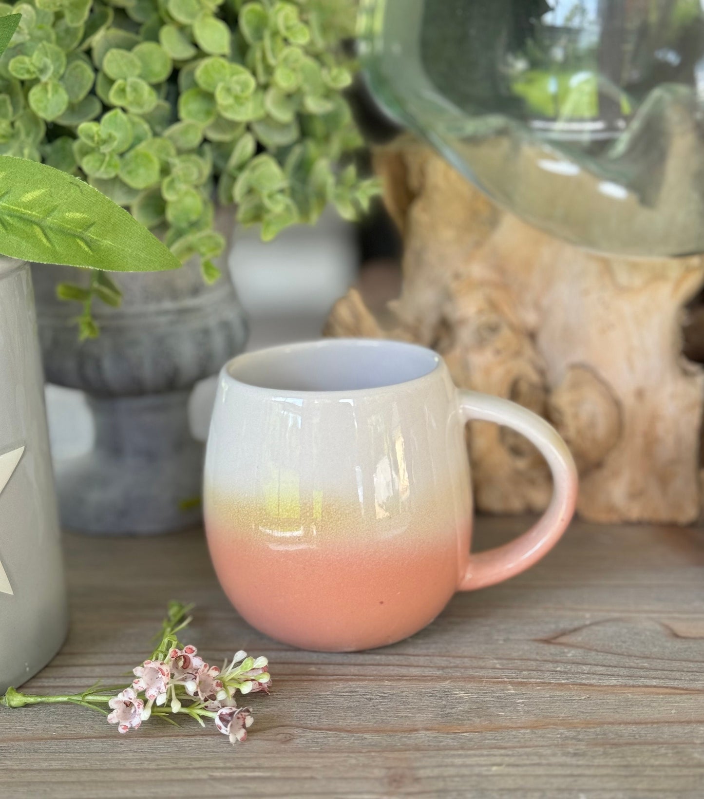 NEW! Glazed Ombre Stoneware Mugs - 3 Colour Options