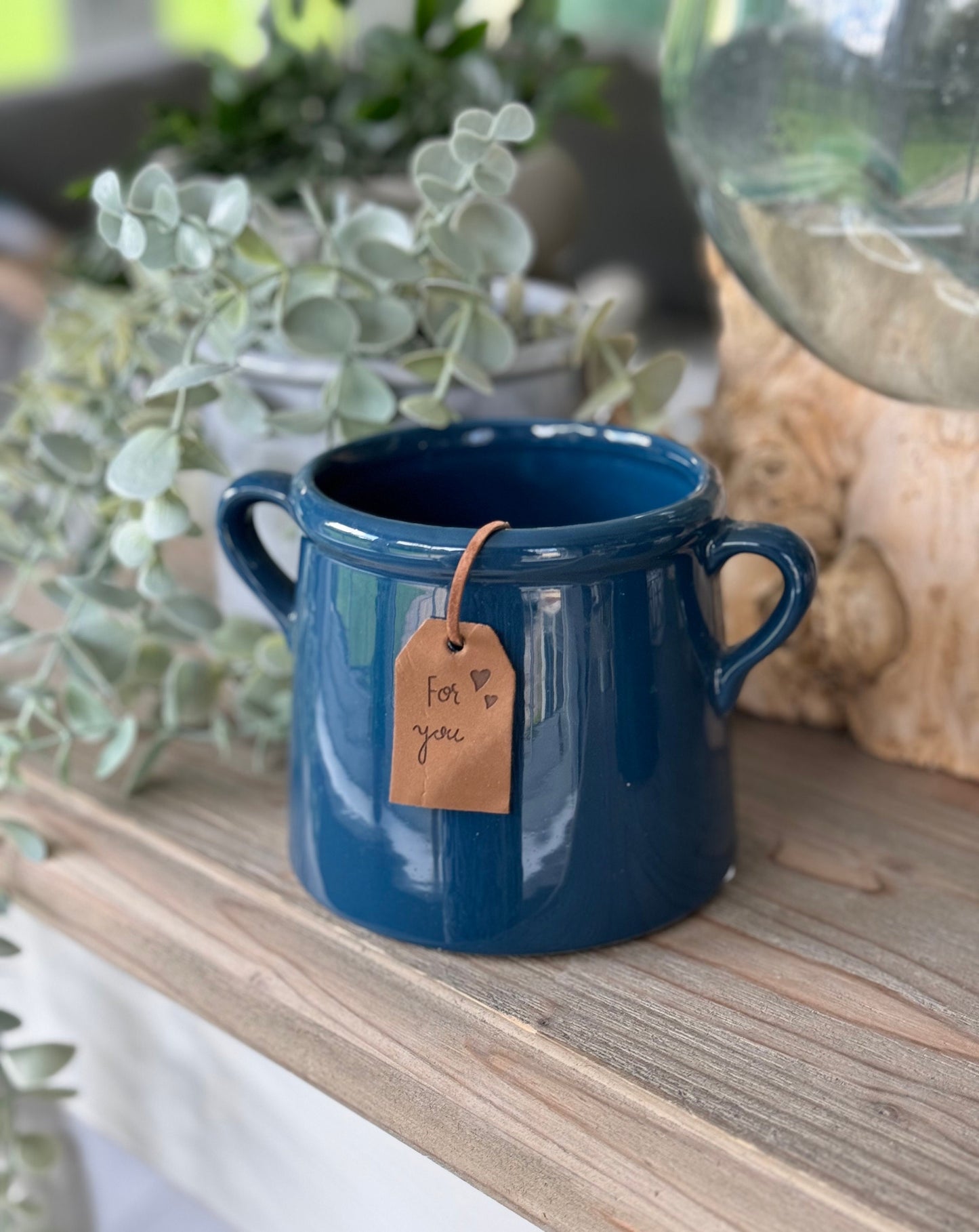 Blue For You Vase - 2 Sizes Available