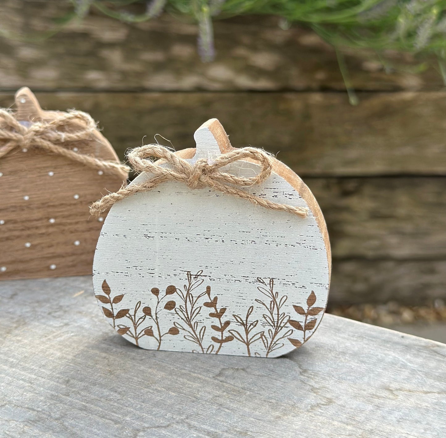 Autumn Wooden Pumpkins: available in 3 designs