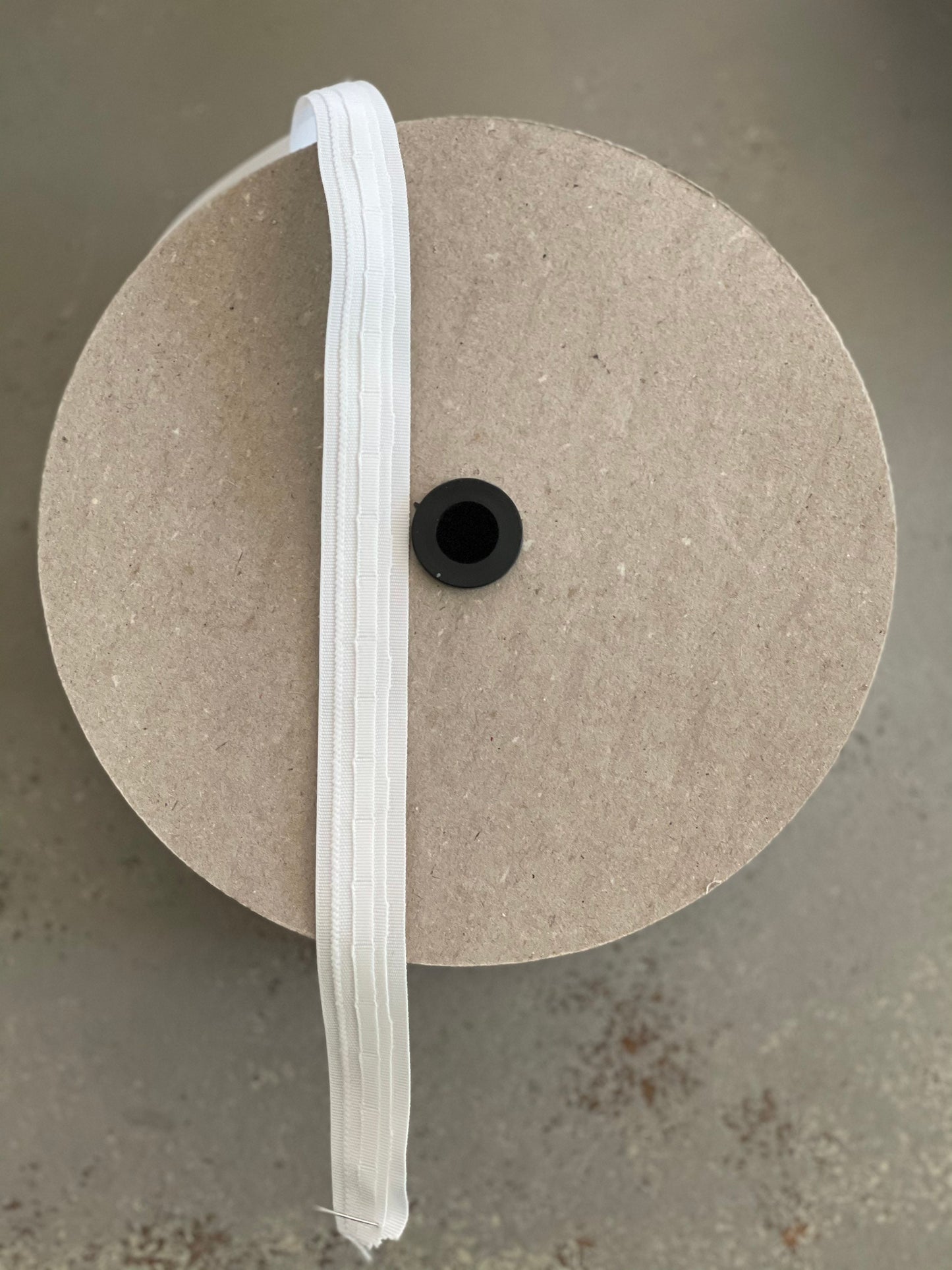 Single Sew Roman Blind Tape - Ivory or White