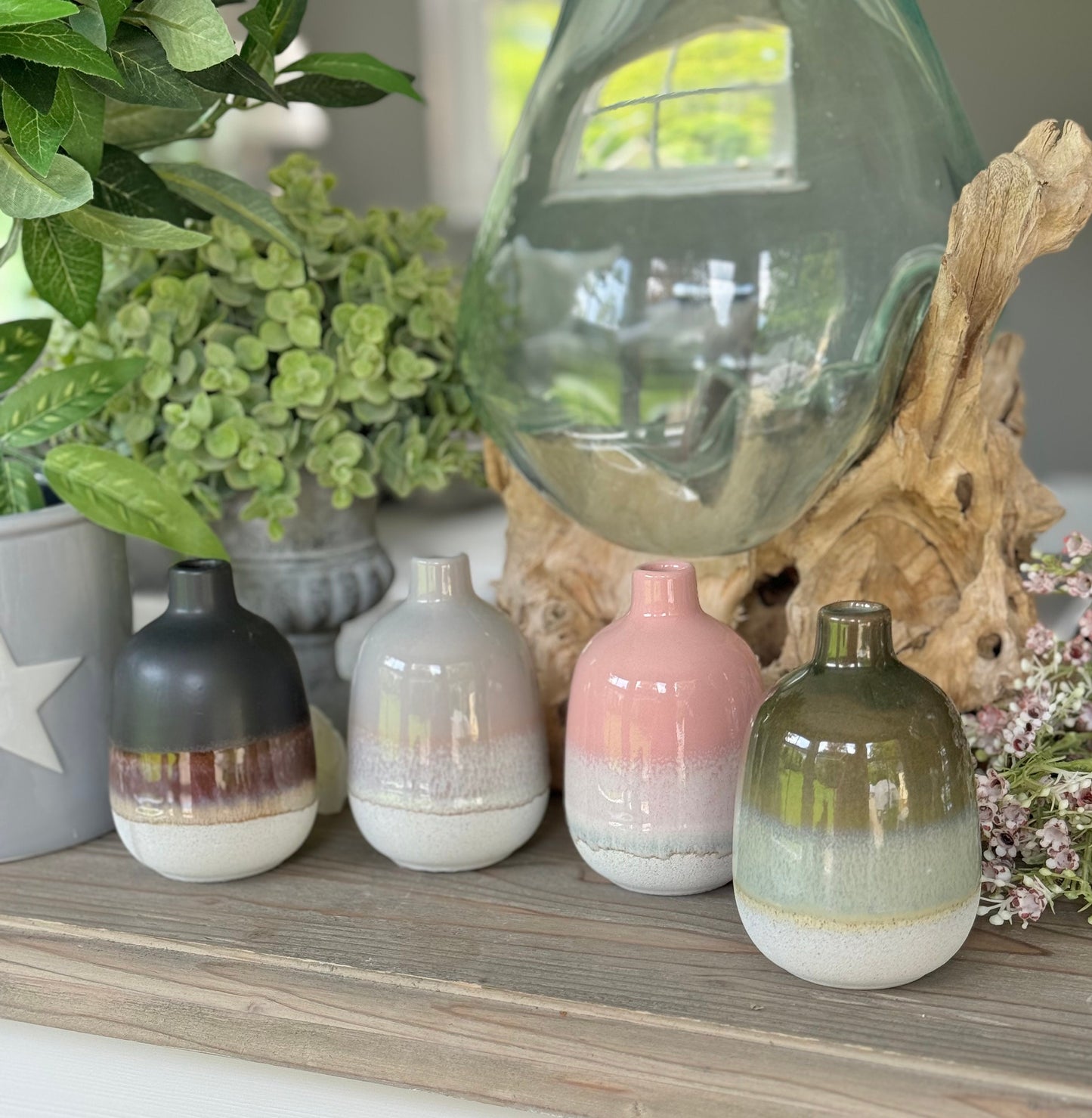 Small Mojave Glaze Vase - Selection of 4 colours