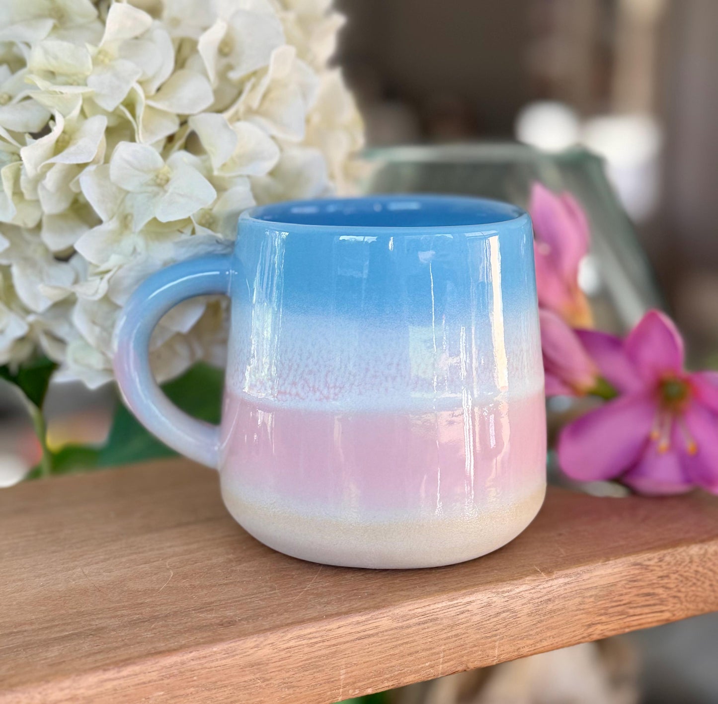 NEW! Mojave Ombre Glaze Stoneware Mugs