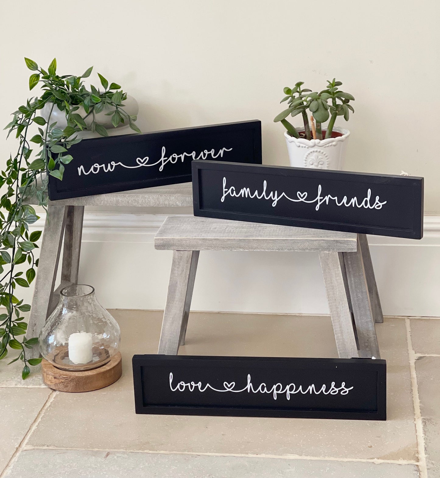 Family & Friends Wooden Sign