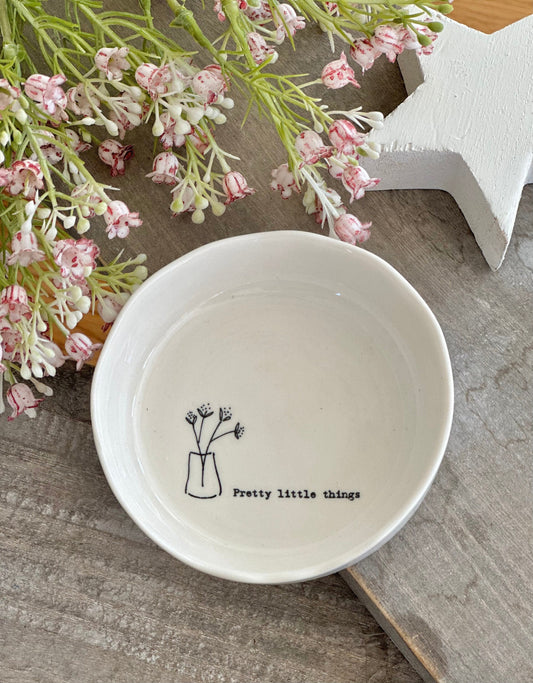 Pretty Little Things Porcelain Jewellery Dish