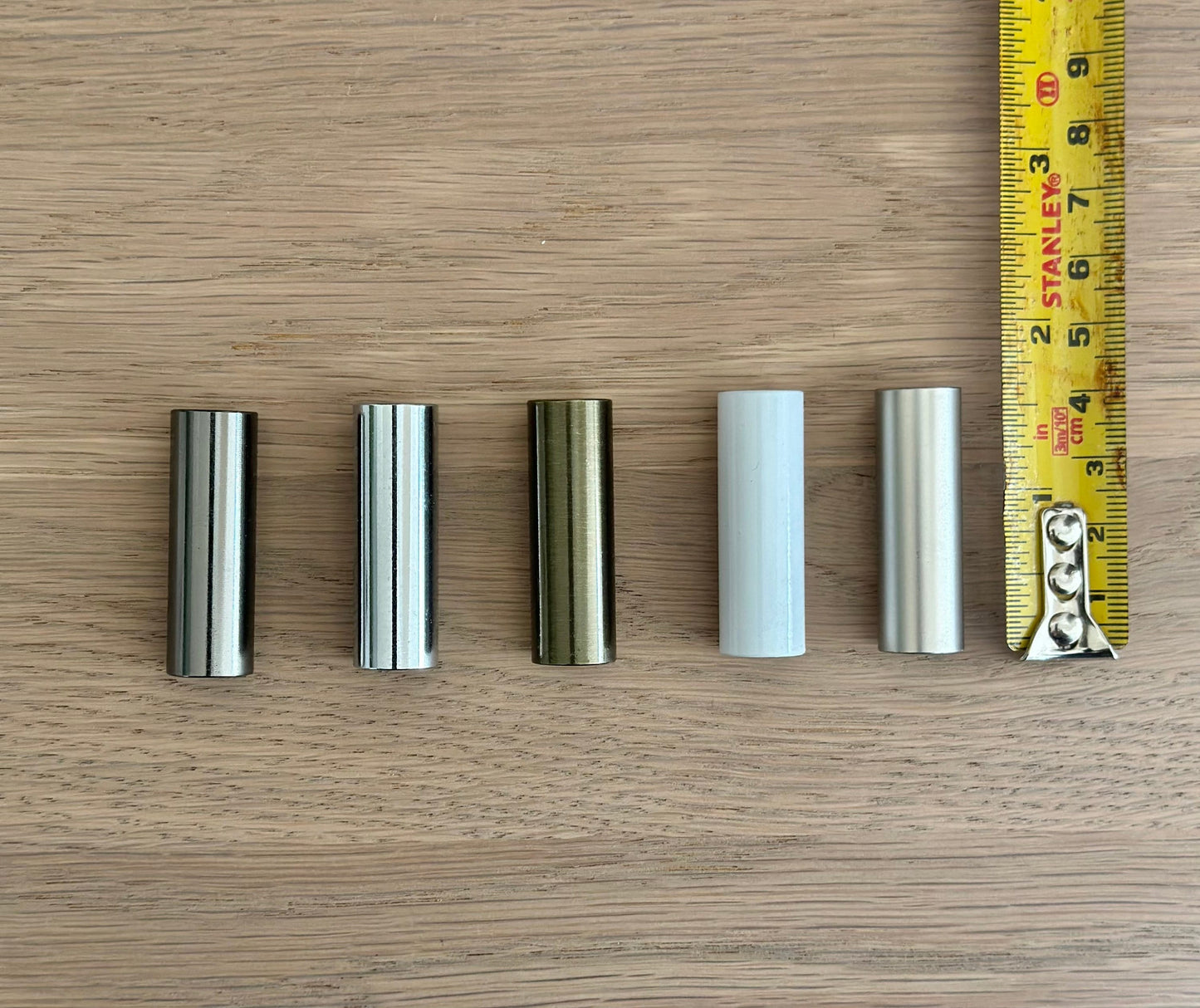 Roman blind metal cord weight/tassel. Available in 5 colour finishes