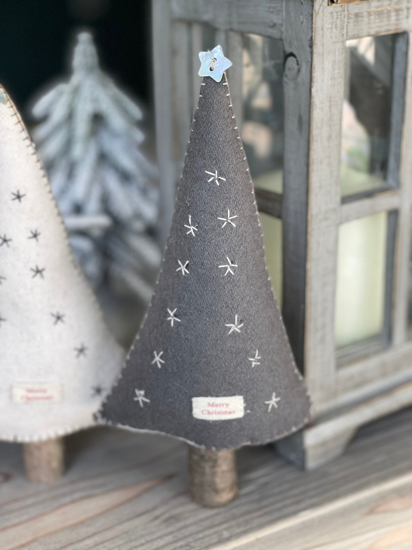 East of India Felt Christmas Tree - Available in 3 colours