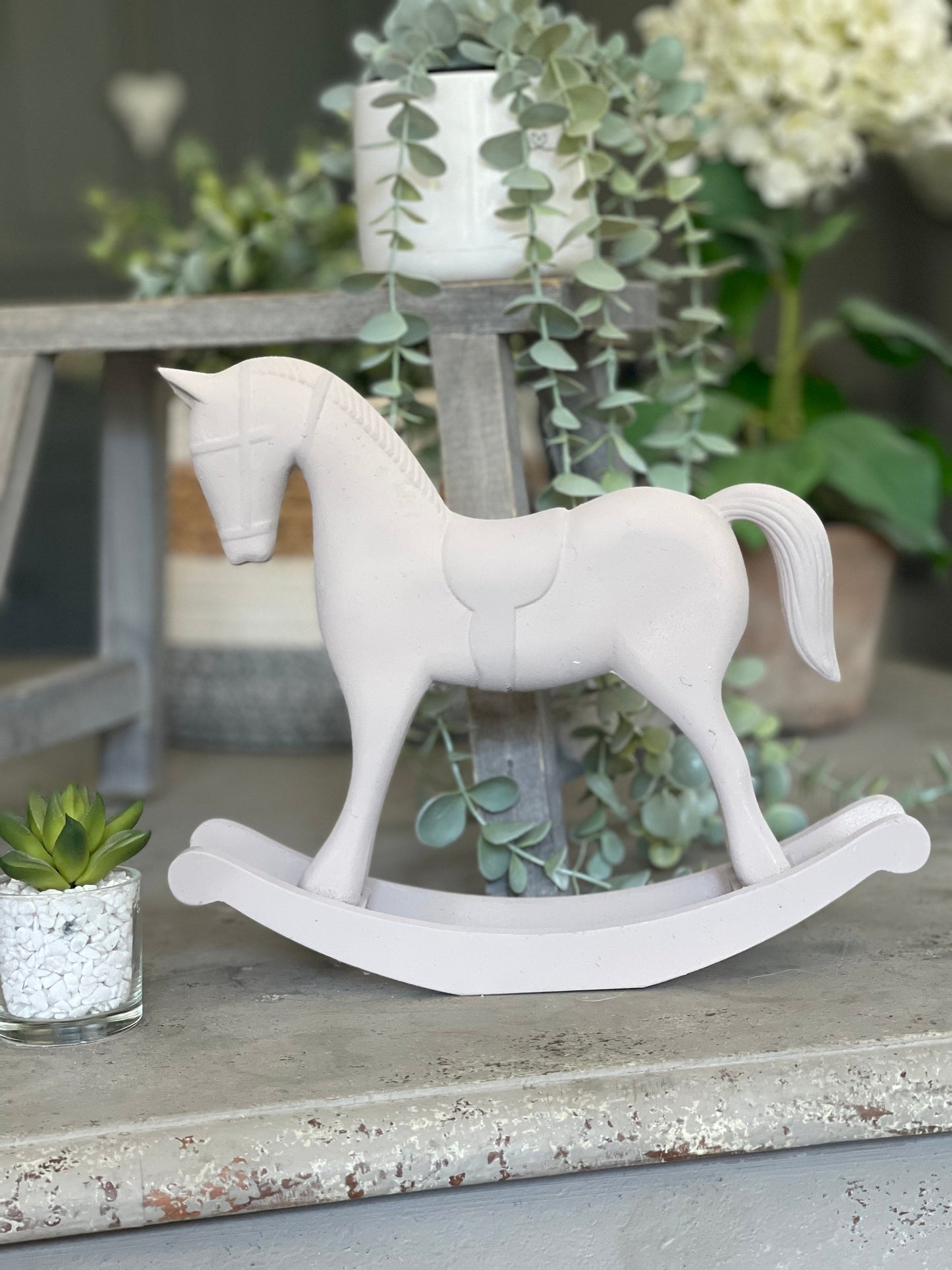 Wooden Rocking Horse - Available in 3 colours