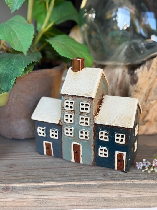 NEW! Country Chic Tealight Chateau