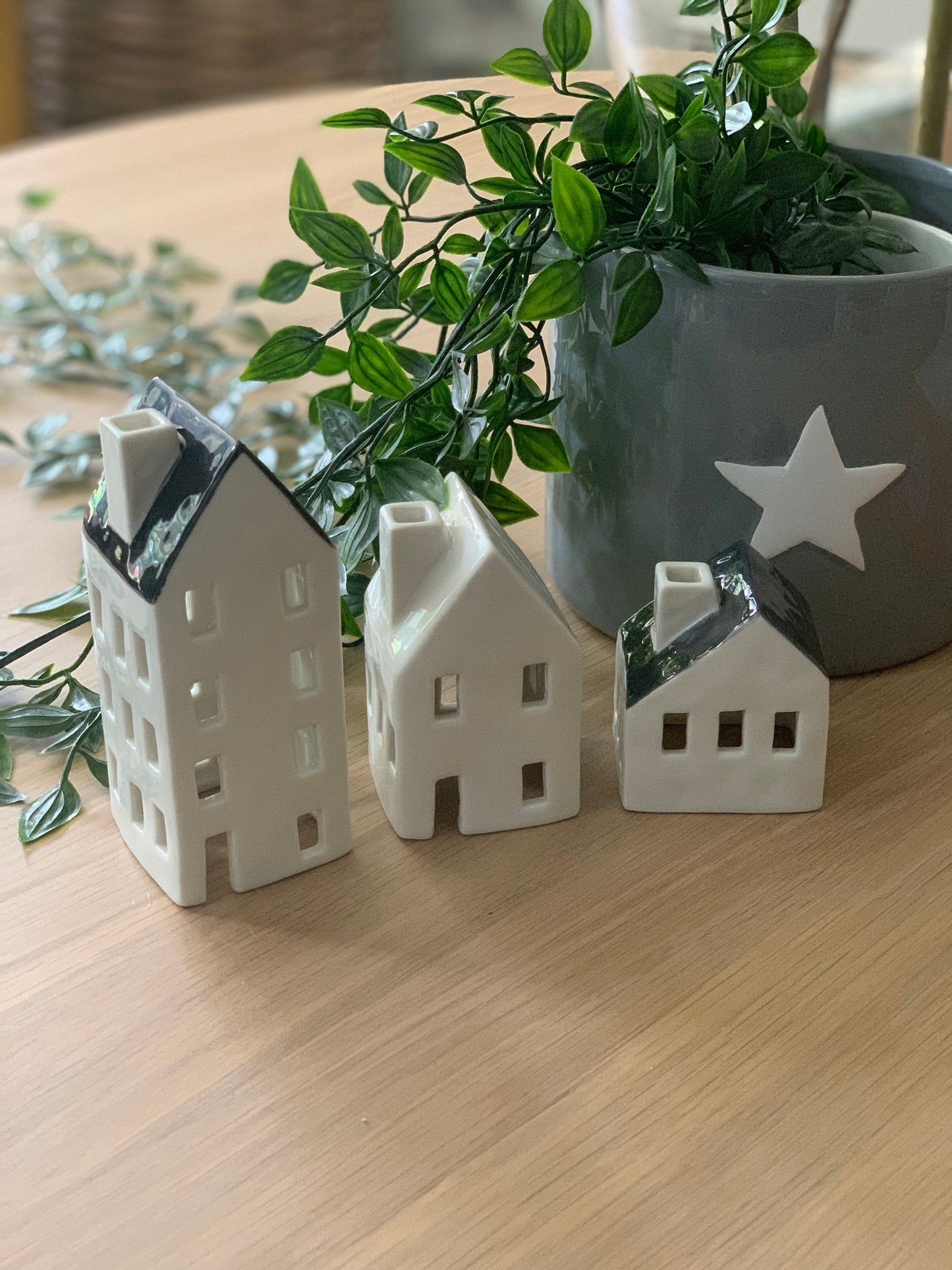 Porcelain Tea Light Candle Holder