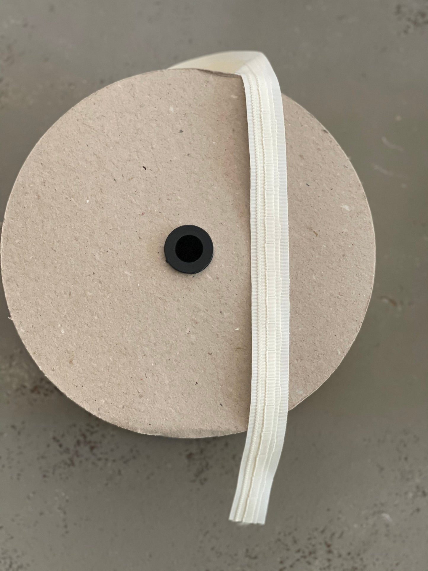 Single Sew Roman Blind Tape - Ivory or White