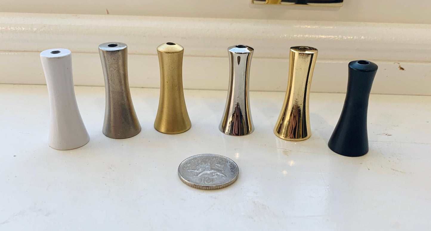 Roman blind metal cord pull/blind pull. Available in 5 colour finishes