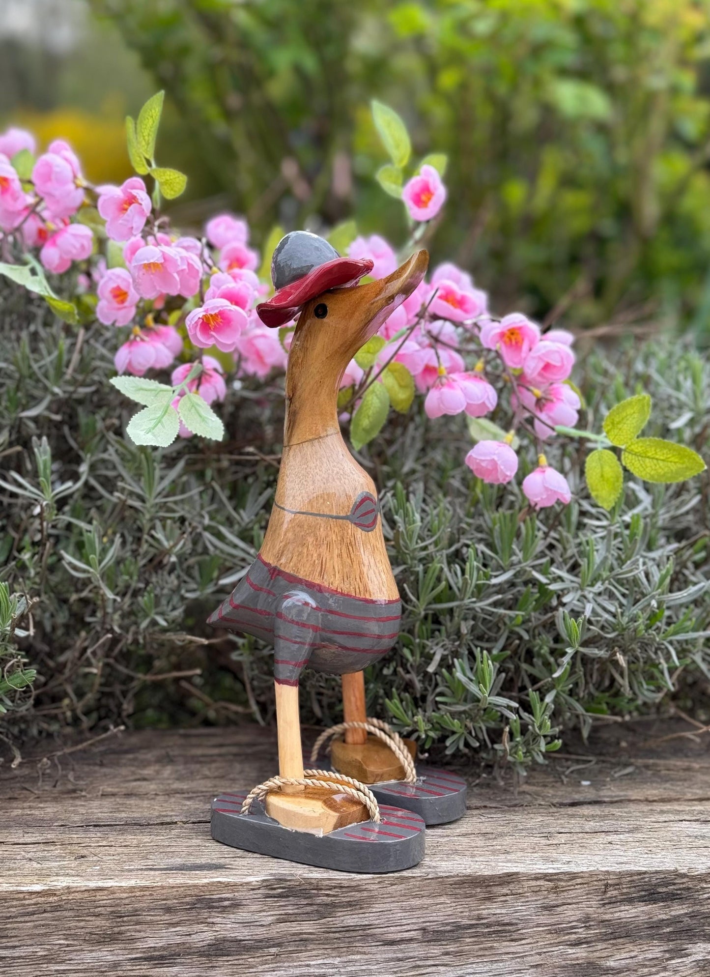 Hand-painted Beach Duck - Available in 4 Colours