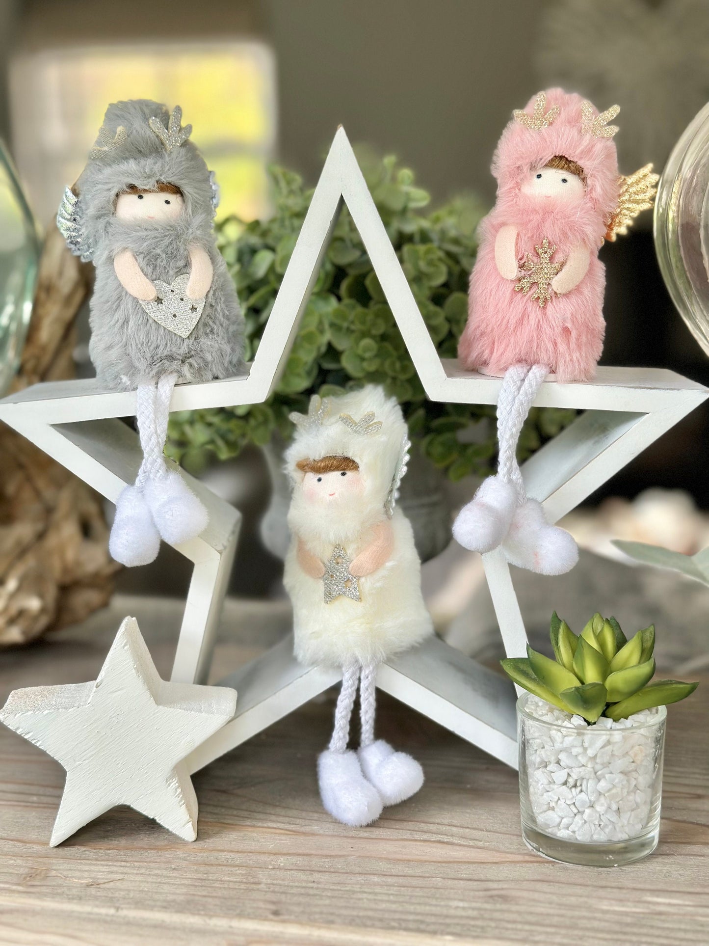 Soft Sitting Fairy Girl - 3 Colour Options