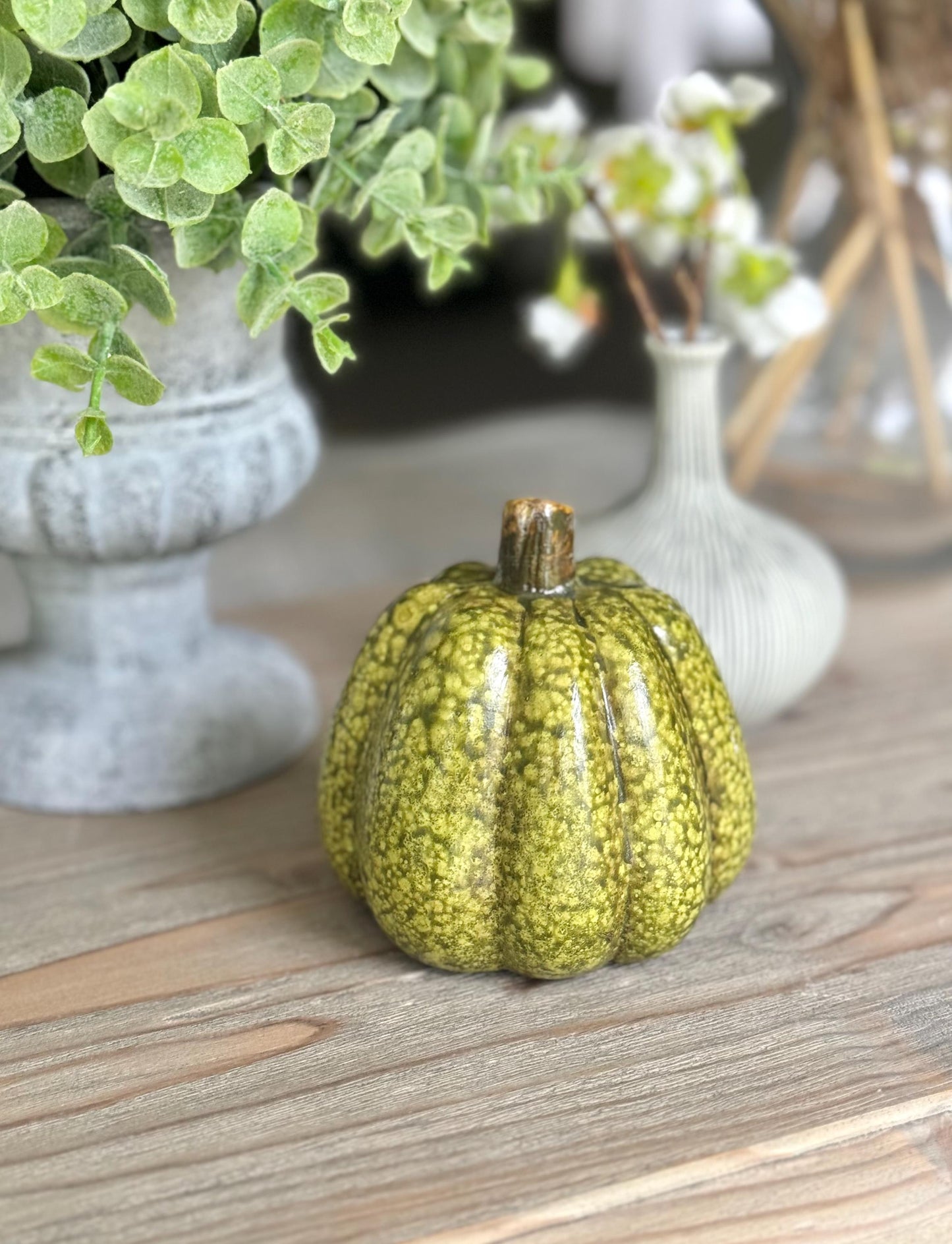 Speckled Ceramic Pumpkins - Choice of 2 Colours
