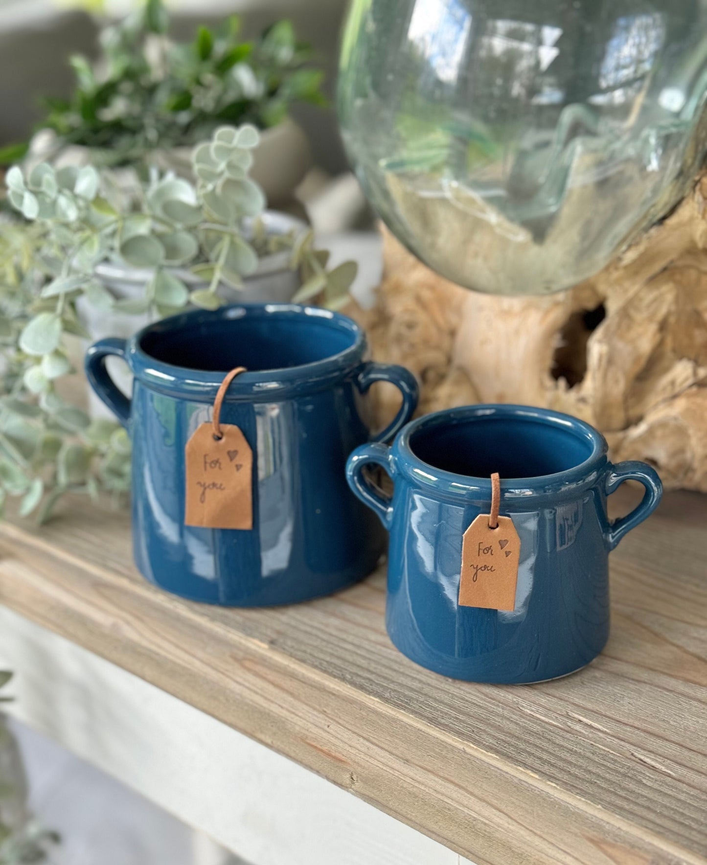 Blue For You Vase - 2 Sizes Available