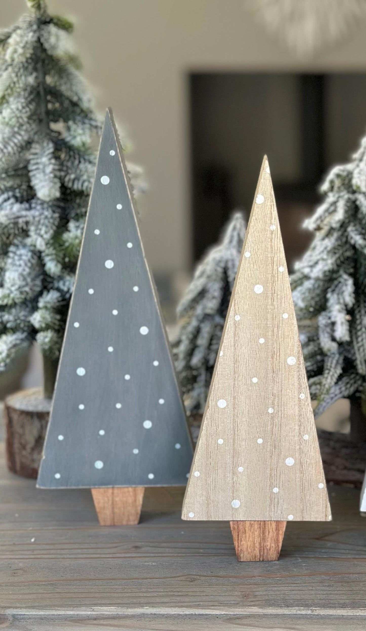 Wooden Christmas Tree - Available in 2 designs