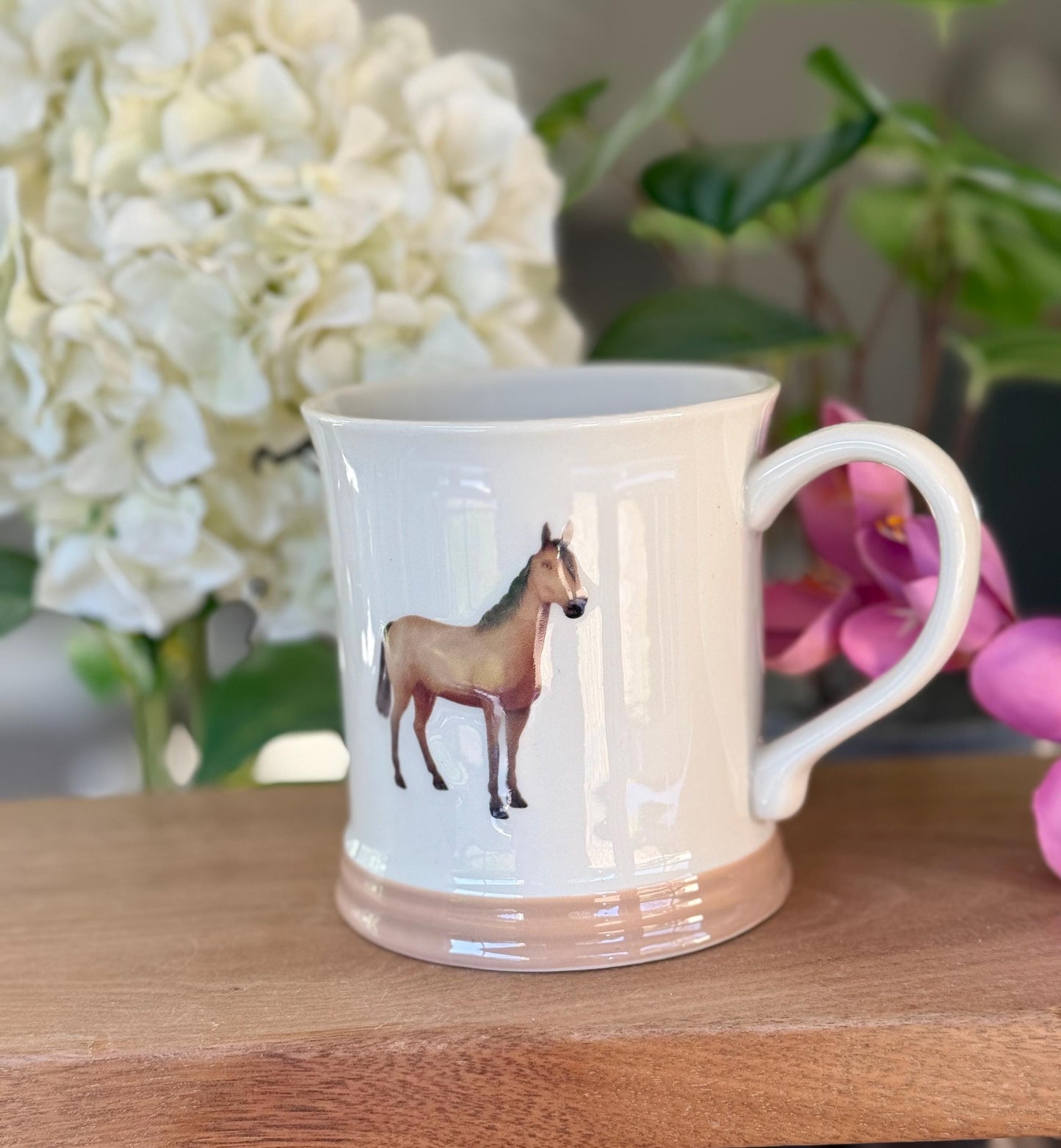 NEW Stoneware Embossed Mug - Horse, Hen, Cockerel, Duck, Dog