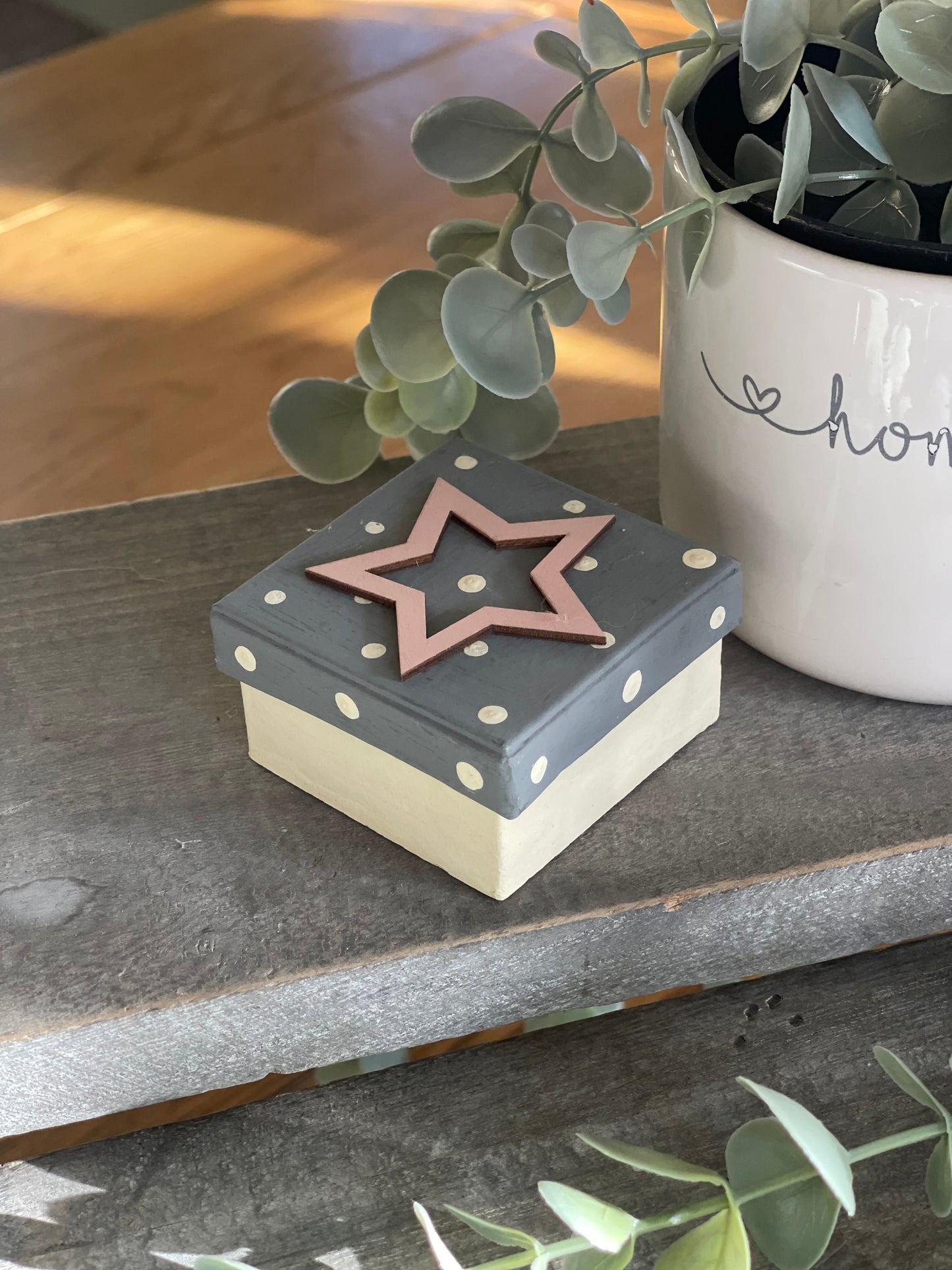 Gift Box - Thanks for helping me to sparkle Porcelain Star