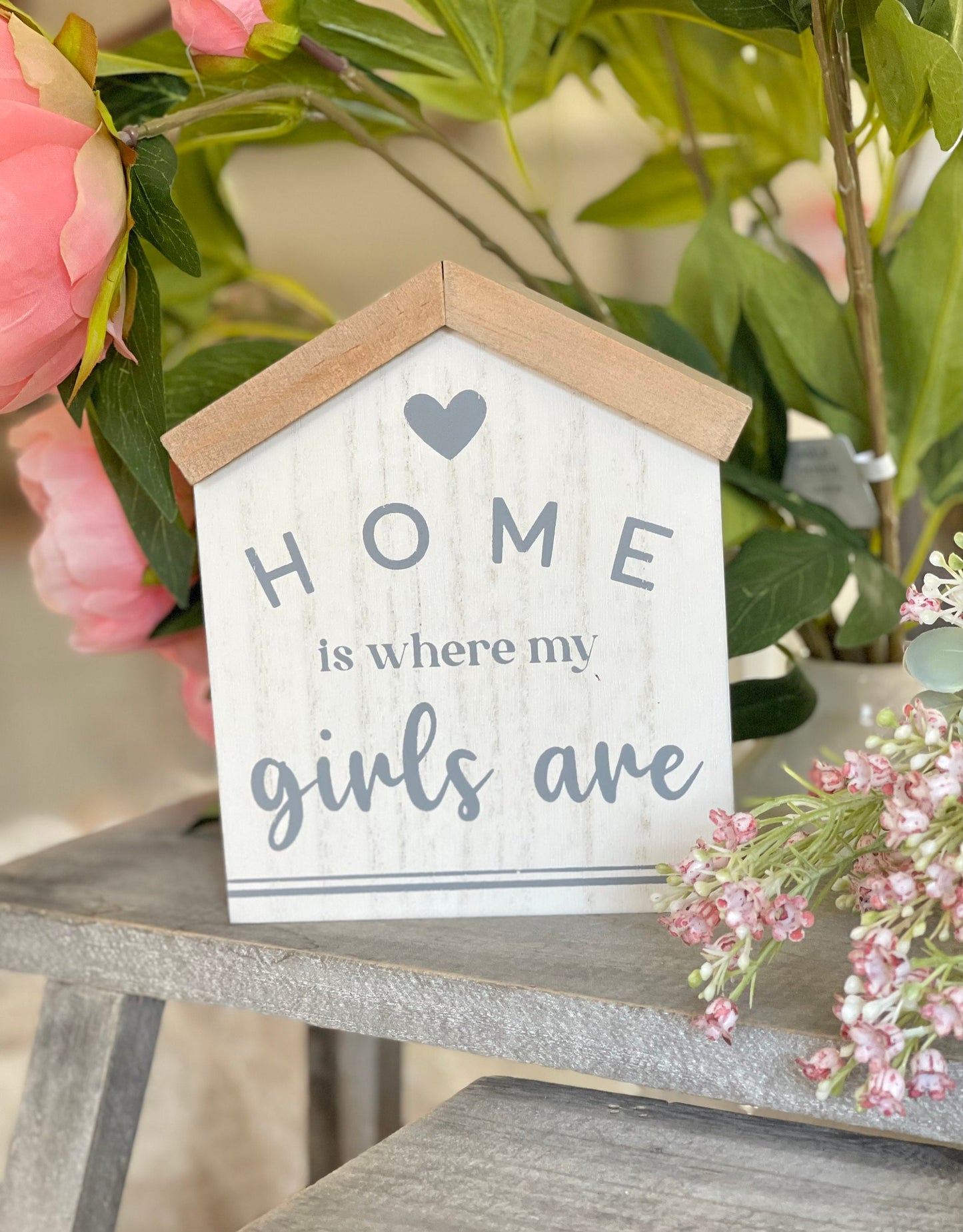 Home Is Where My Girls Are Block