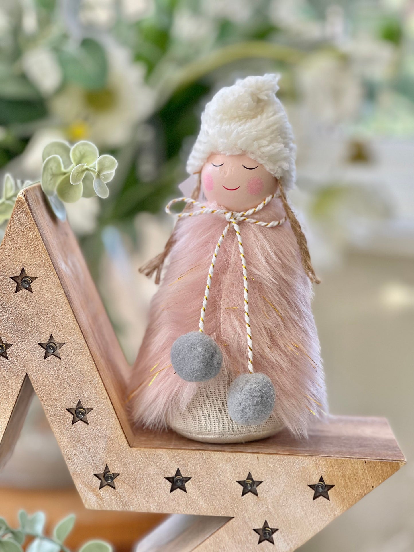 Faux Fur Fairy Angels