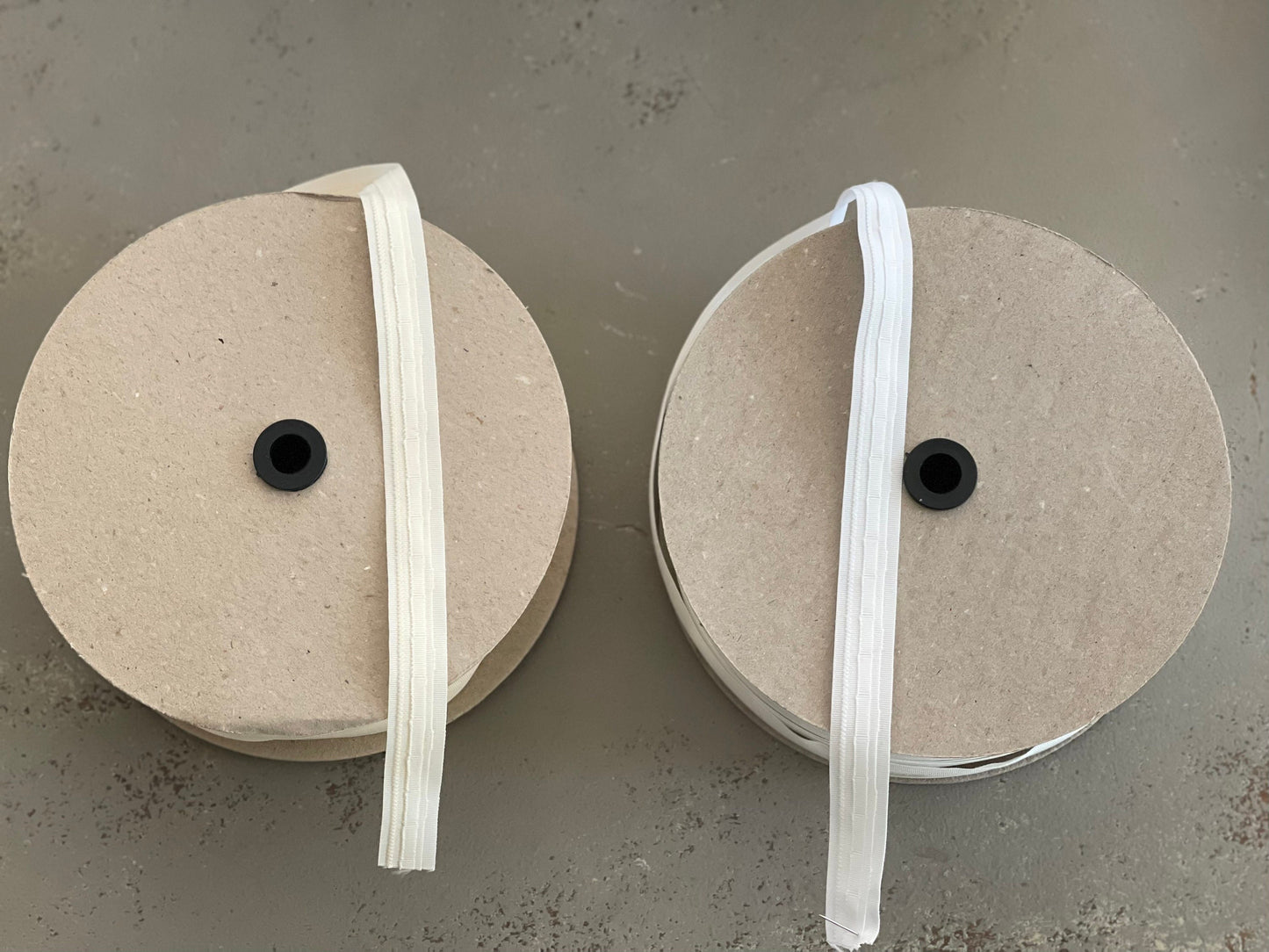 Single Sew Roman Blind Tape - Ivory or White