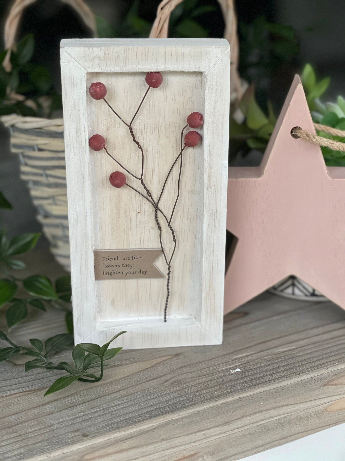 Friends are Like Flowers Long Berry Picture