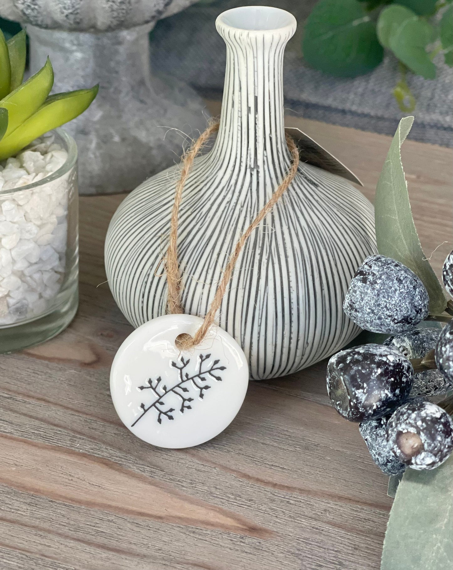 You Are Amazing Porcelain Hanging Token