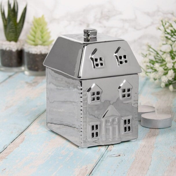 Silver House Wax Melt/Oil Burner
