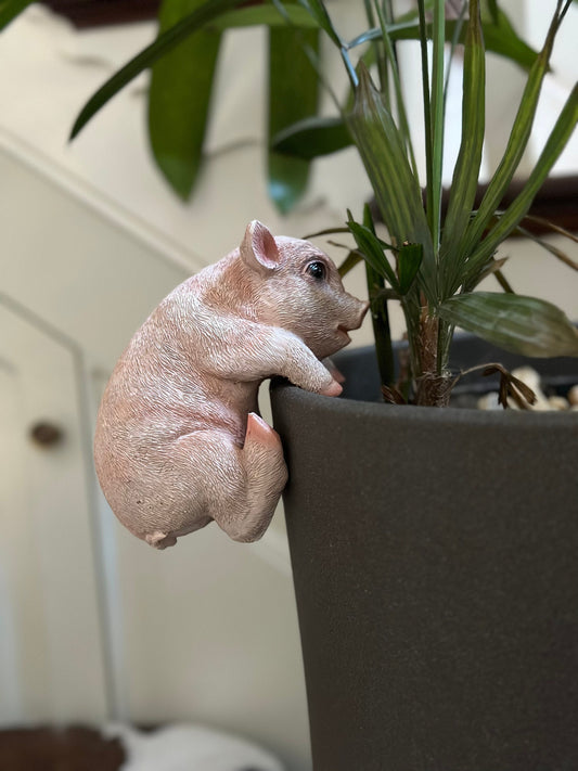 Large Pig Pot Hanger