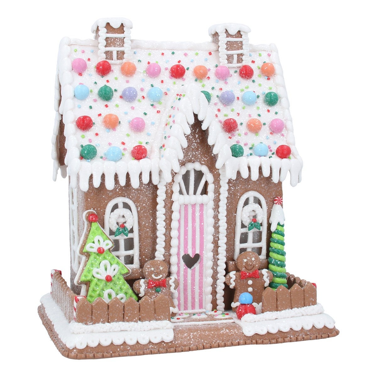 Acrylic LED Gingerbread & Sweets House