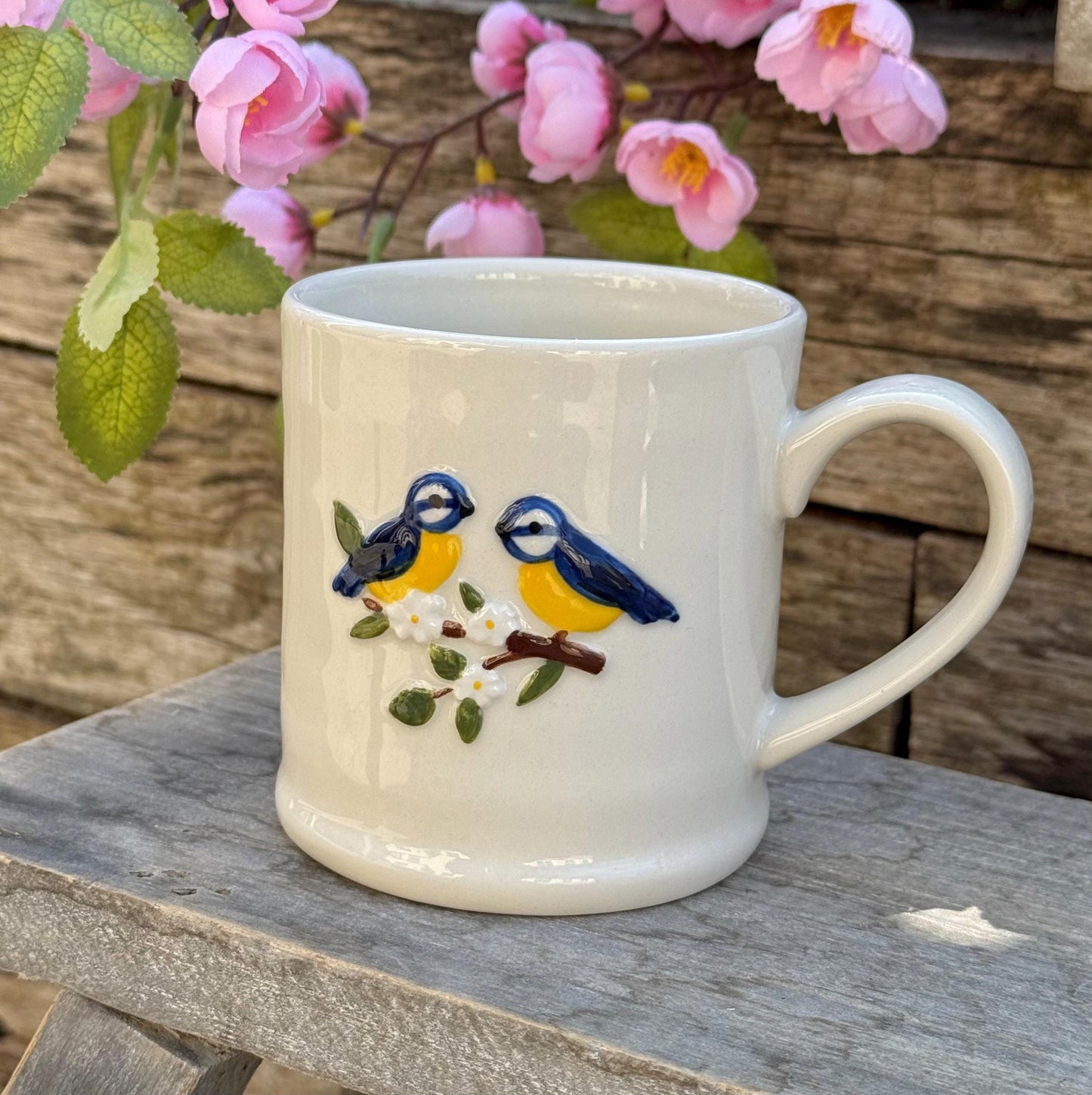 Embossed Animal Stoneware Mugs - Available in 4 designs