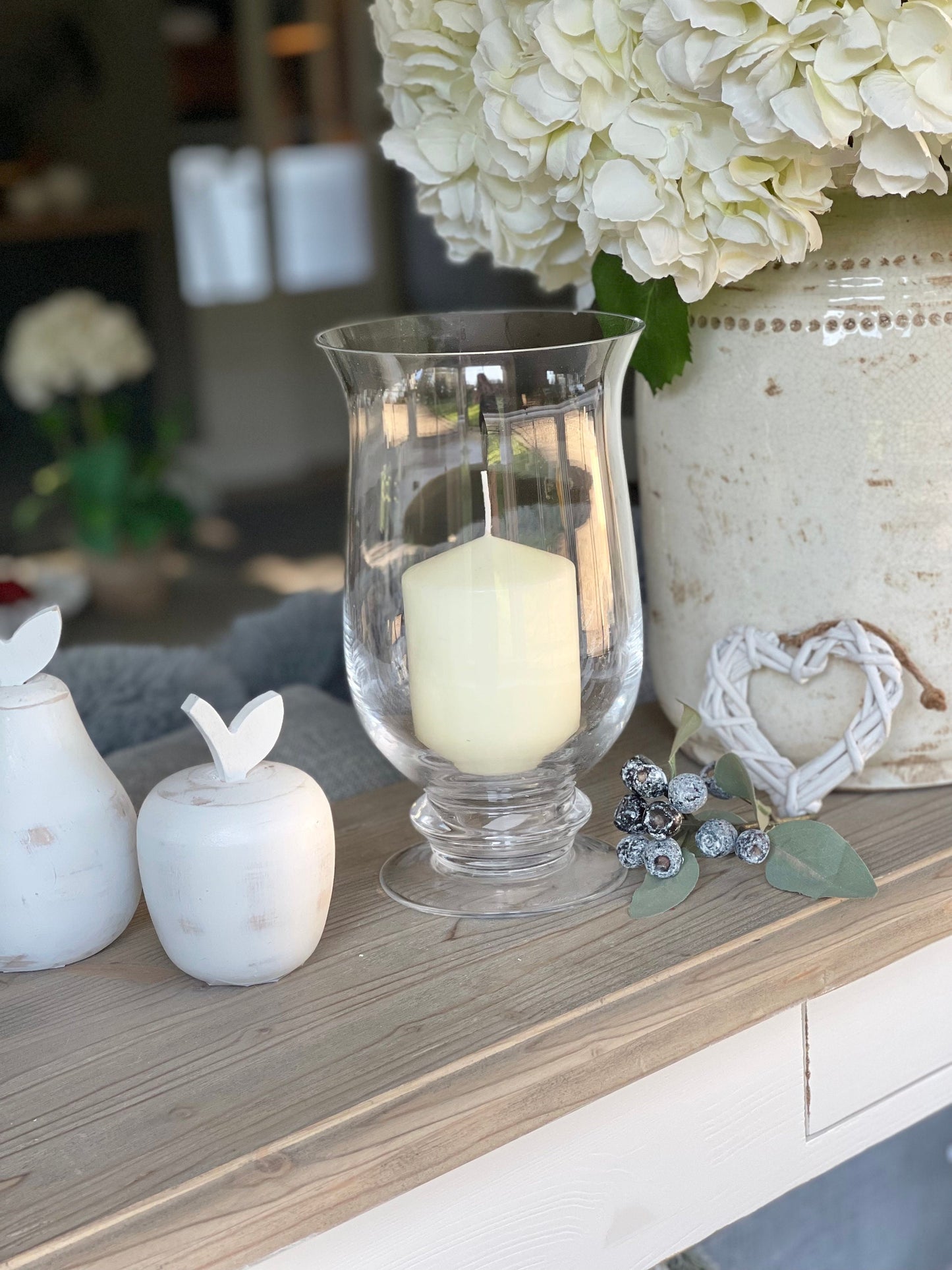 Biggie Best Clear Glass Hurricane