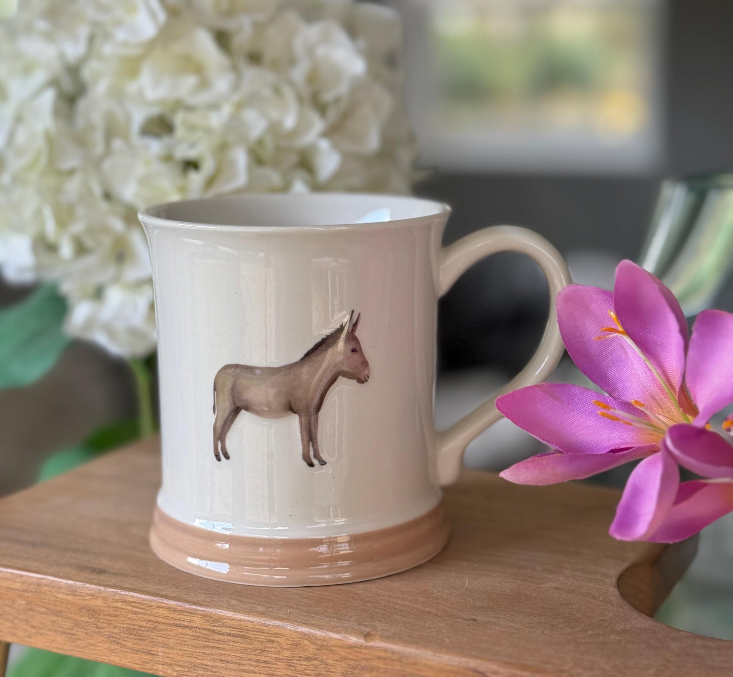NEW Stoneware Embossed Mug - Sheep, Cow, Pig, Highland Cow and Donkey